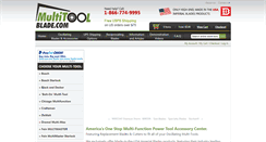 Desktop Screenshot of multitoolblade.com